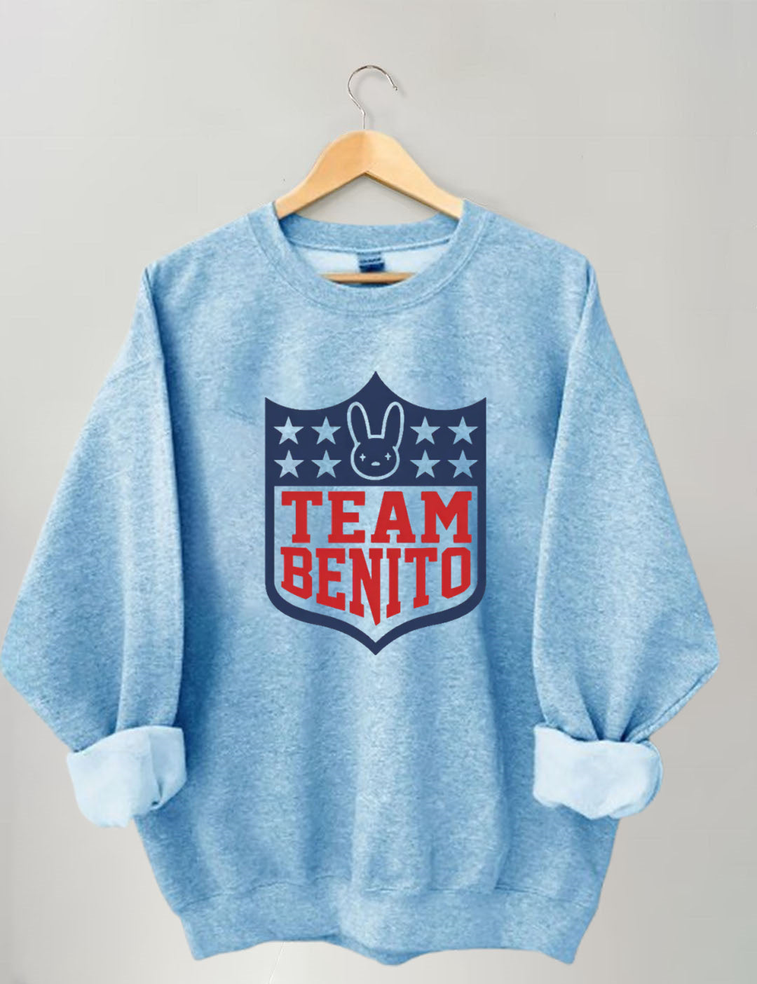 Team Benito Bowl Football Bunny Sweatshirt