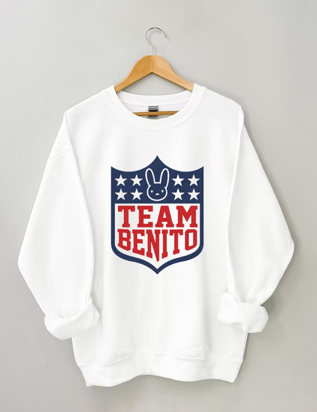 Team Benito Bowl Football Bunny Sweatshirt