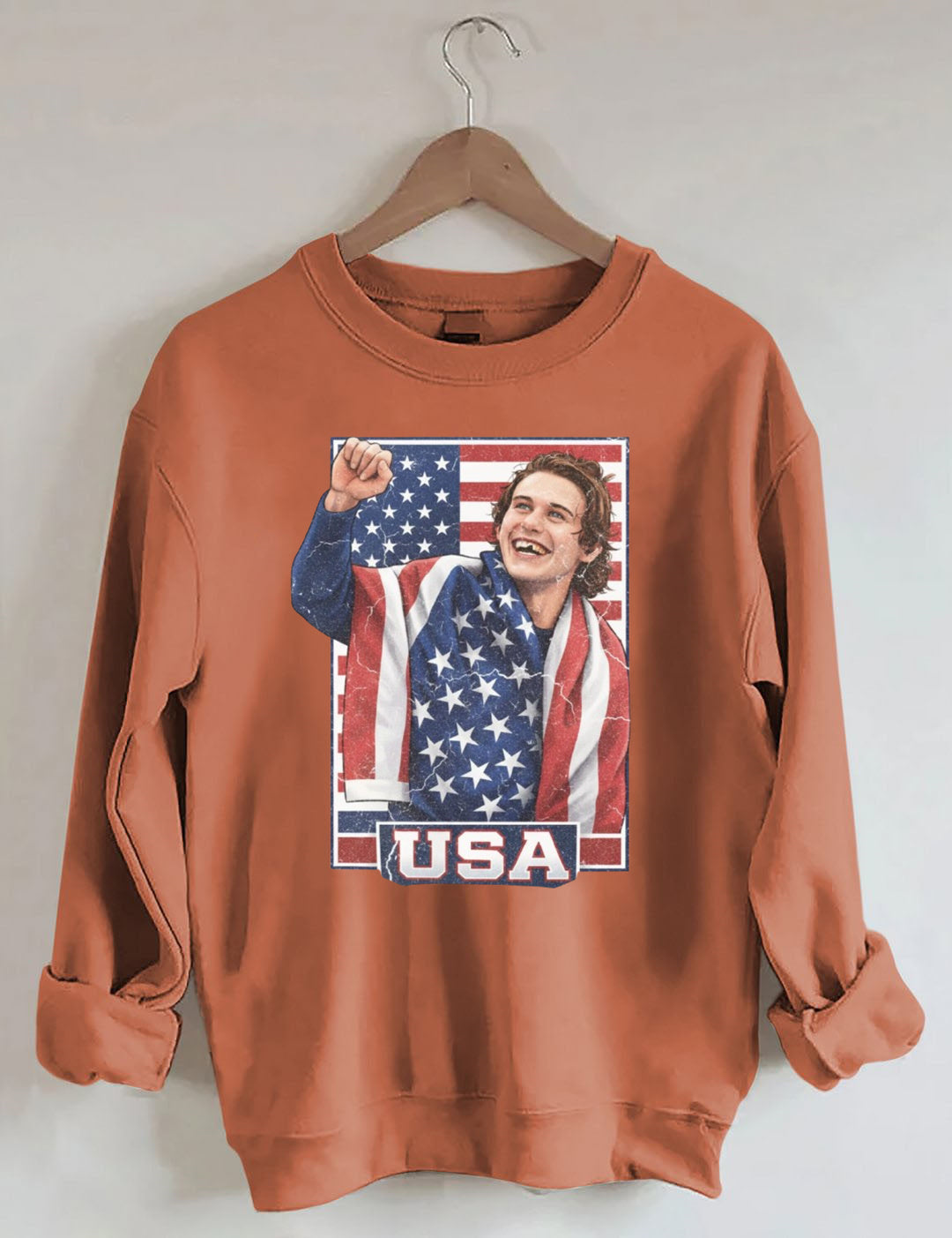 Jack Hughes Usa Gold Hockey,Patriotic hockey Fan,American Hockey Pride Gift Sweatshirt