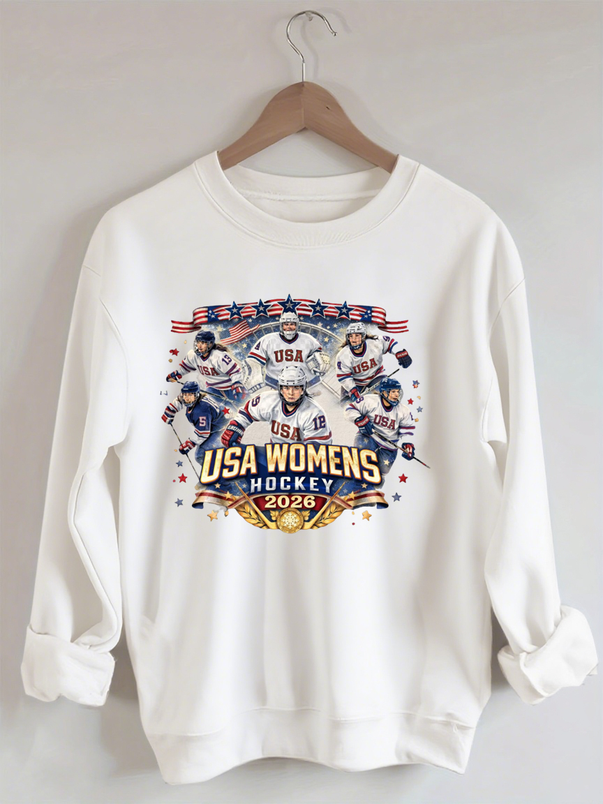 USA Women’s Hockey 2026 Shirt, Winter Games Sweatshirt