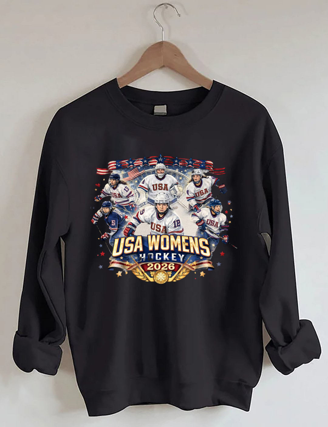 USA Women’s Hockey 2026 Shirt, Winter Games Sweatshirt