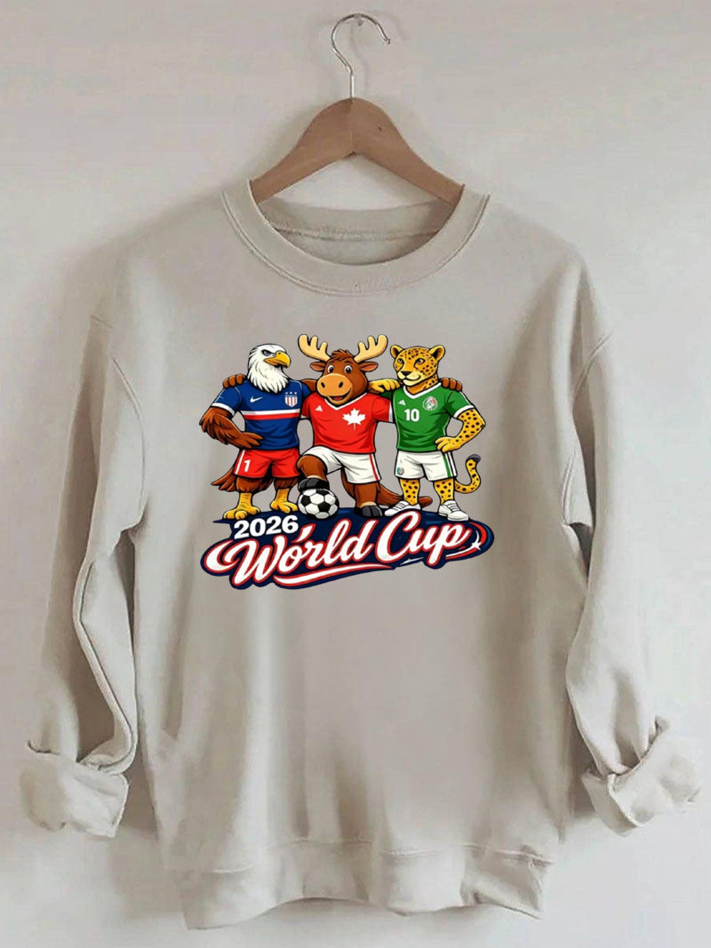 FIFA 2026 World Cup in The USA, Canada, And Mexico Sweatshirt