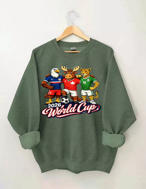 FIFA 2026 World Cup in The USA, Canada, And Mexico Sweatshirt