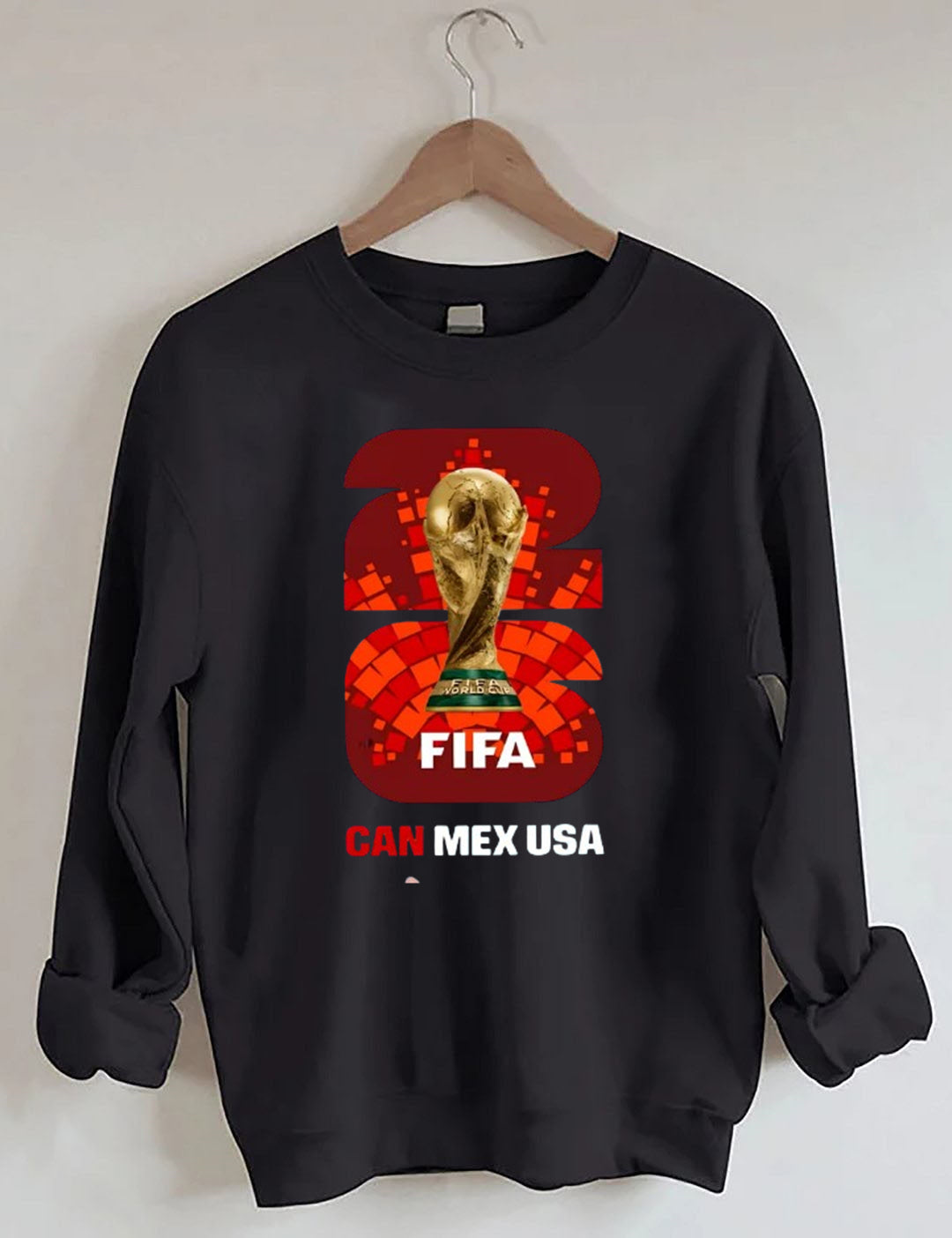 FIFA World Cup 2026 , USA Canada Mexico Soccer Sweatshirt
