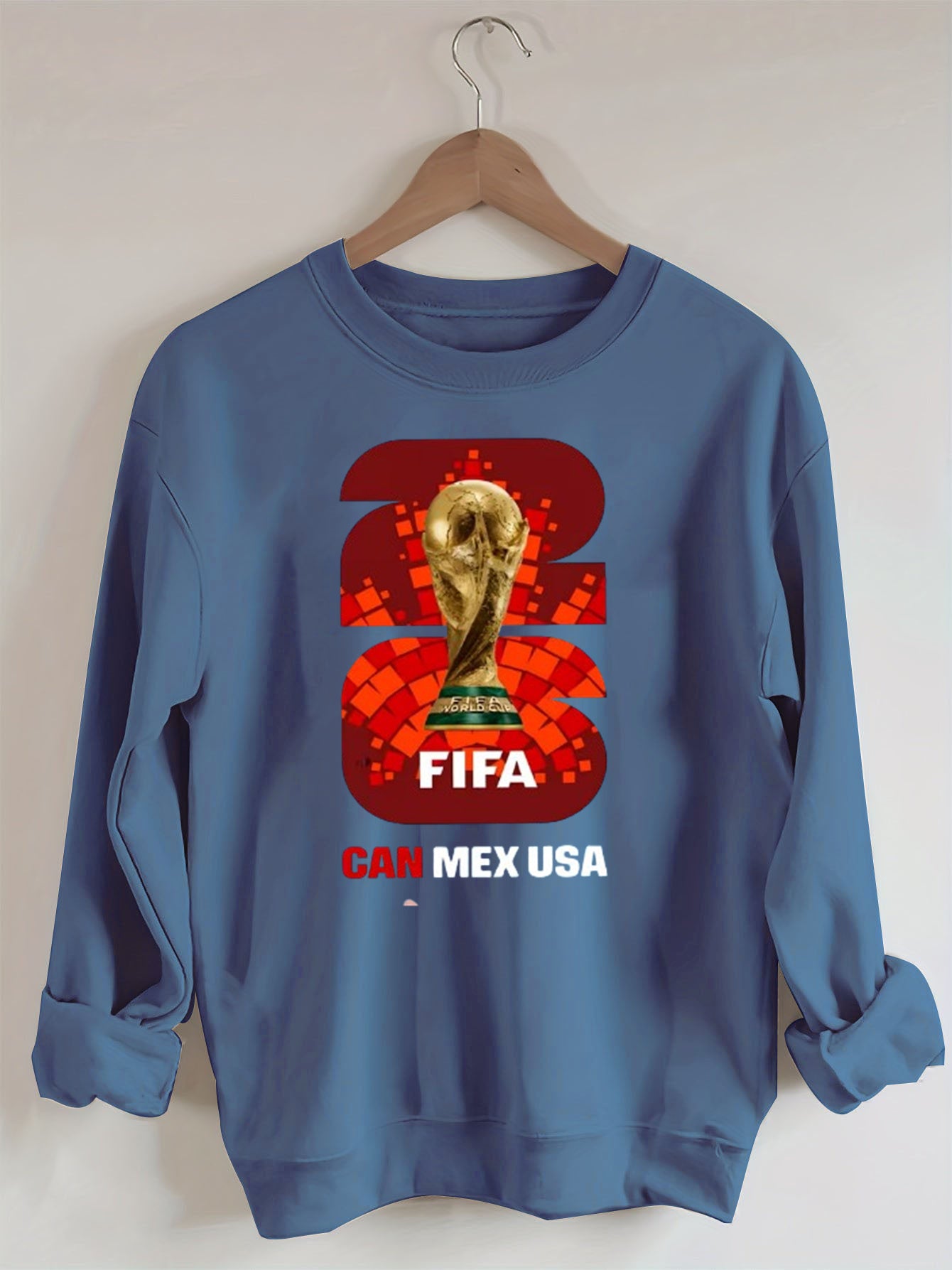 FIFA World Cup 2026 , USA Canada Mexico Soccer Sweatshirt