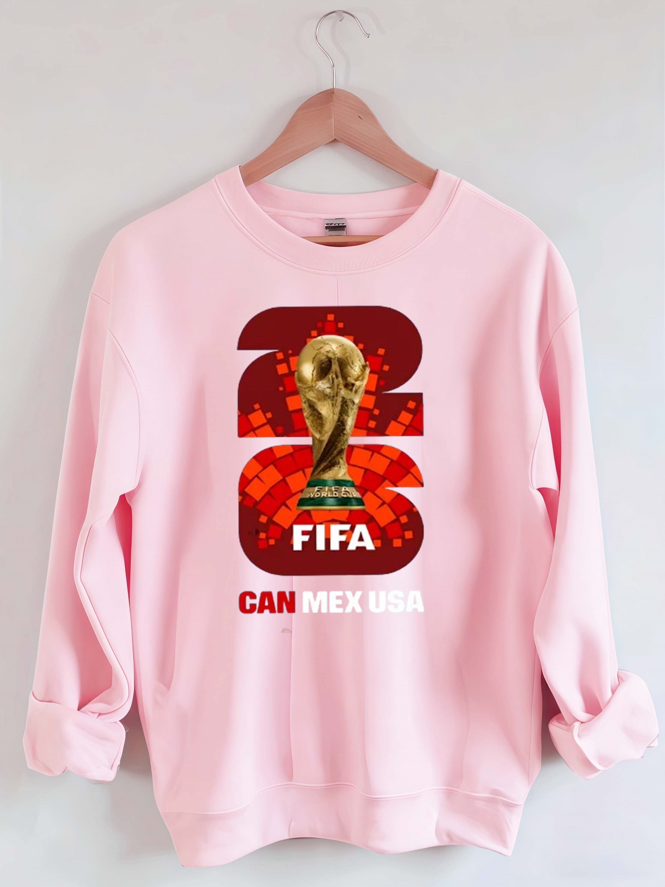 FIFA World Cup 2026 , USA Canada Mexico Soccer Sweatshirt