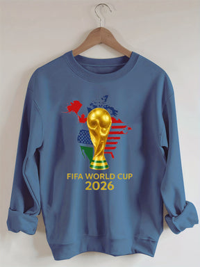 FIFA World Cup 2026 , USA Canada Mexico Soccer, Football Fan , World Cup Gift Sweatshirt