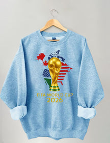 FIFA World Cup 2026 , USA Canada Mexico Soccer, Football Fan , World Cup Gift Sweatshirt