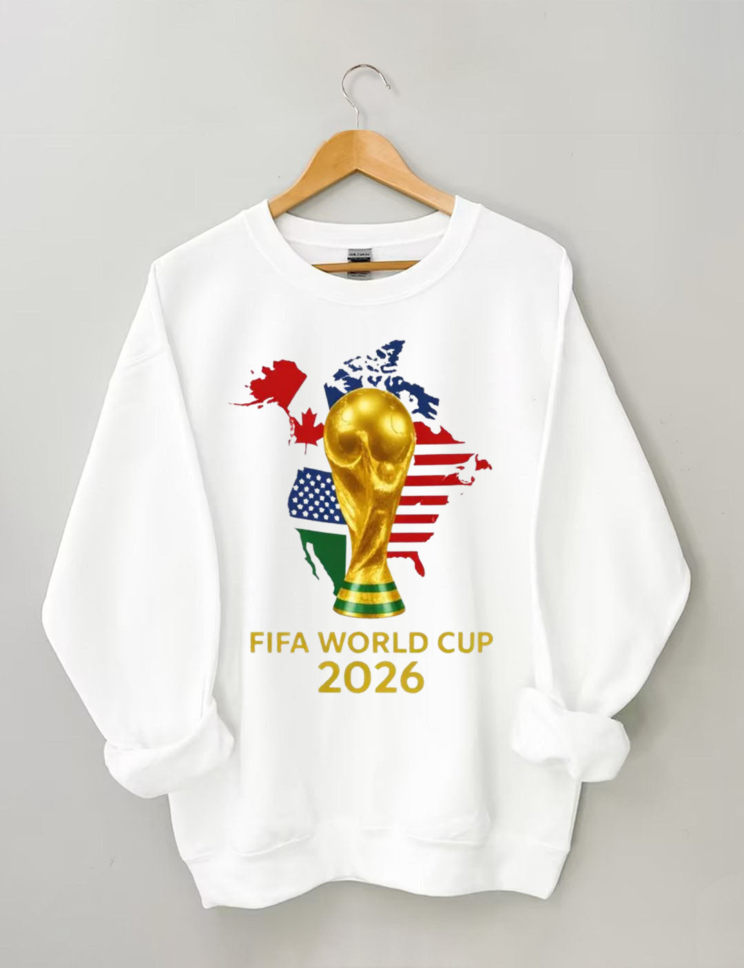 FIFA World Cup 2026 , USA Canada Mexico Soccer, Football Fan , World Cup Gift Sweatshirt
