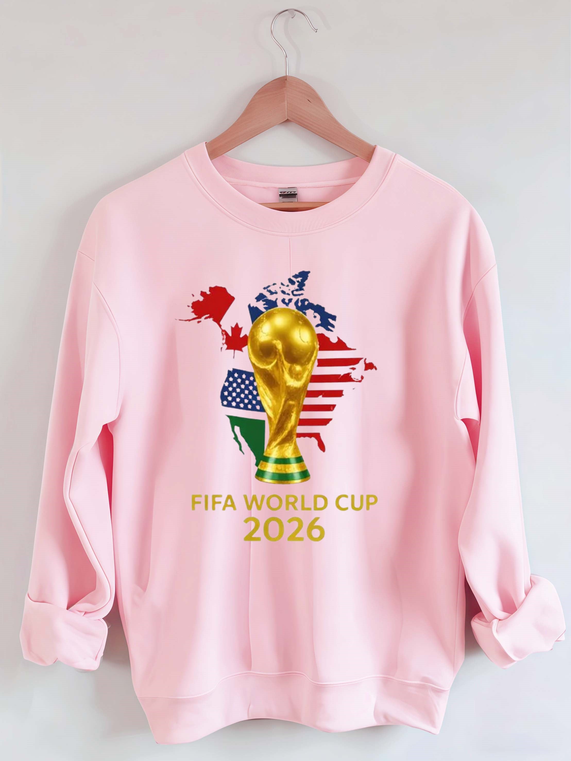 FIFA World Cup 2026 , USA Canada Mexico Soccer, Football Fan , World Cup Gift Sweatshirt