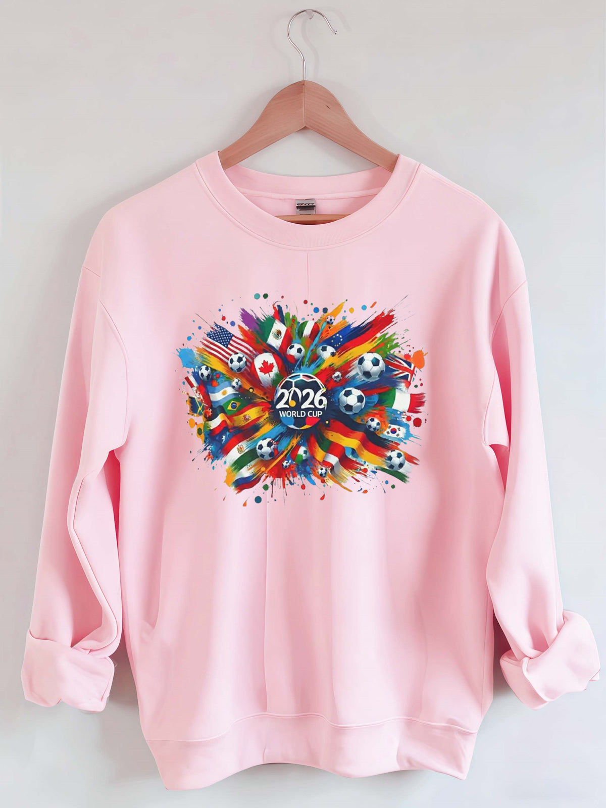 World Soccer 2026 Game Flag Sweatshirt