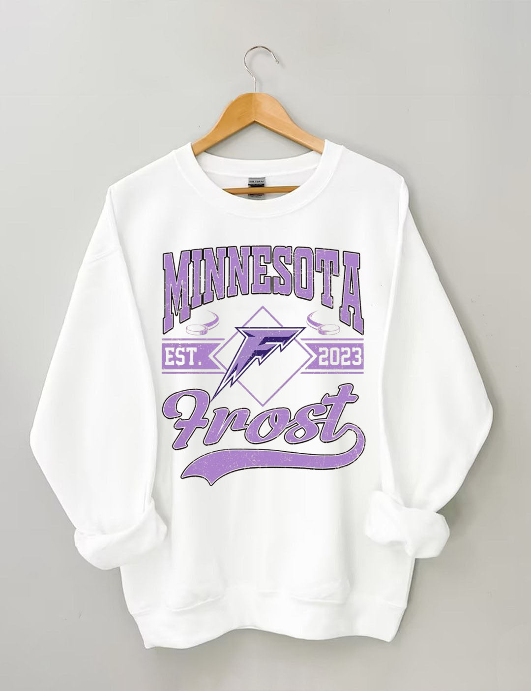 Vintage Minnesota Frost Hockey Sweatshirt