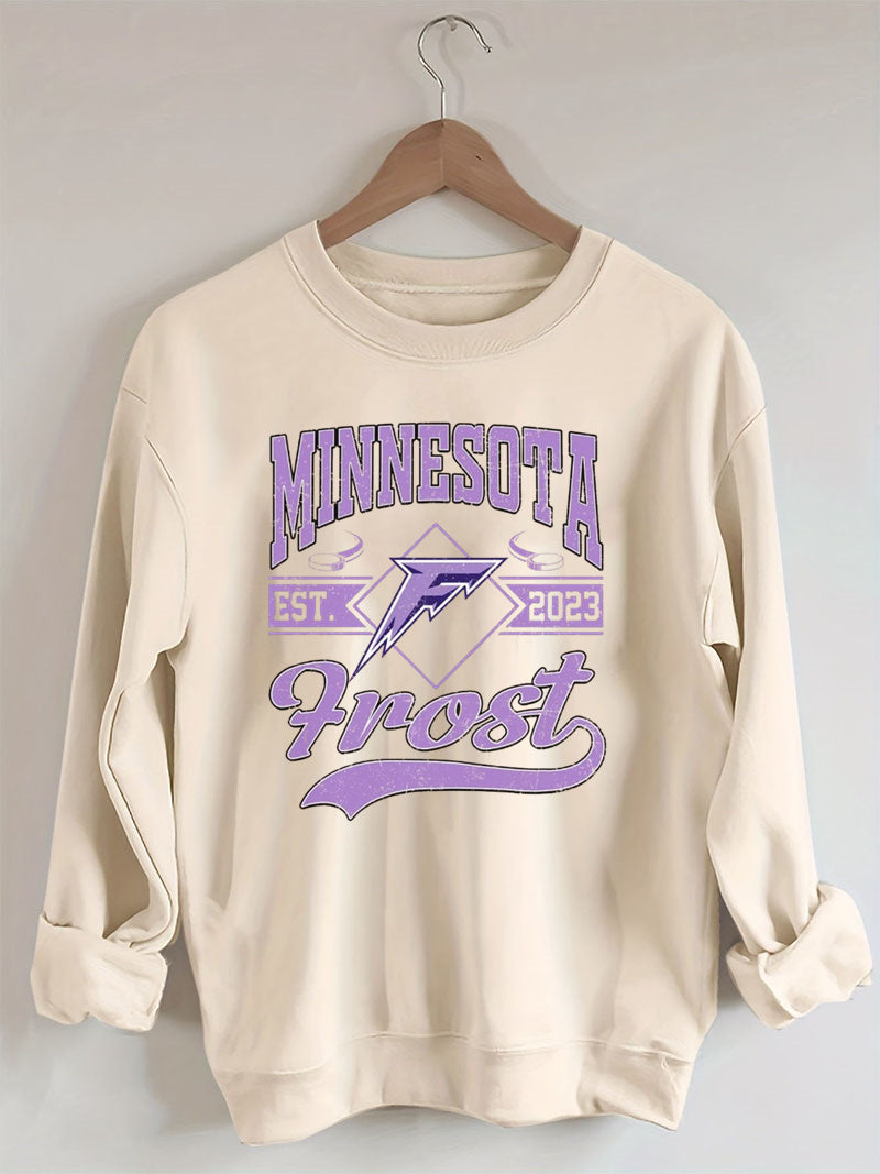 Vintage Minnesota Frost Hockey Sweatshirt