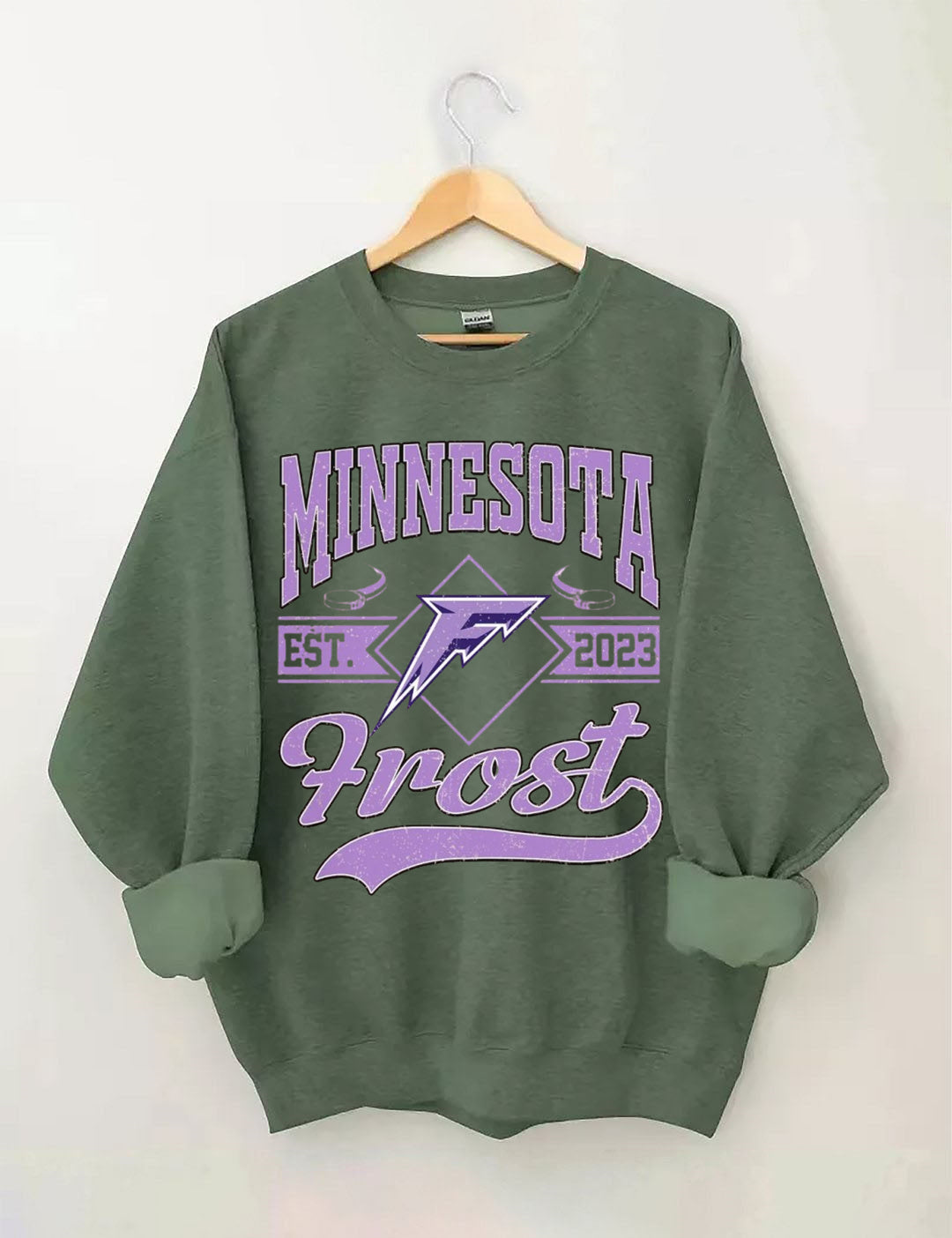 Vintage Minnesota Frost Hockey Sweatshirt