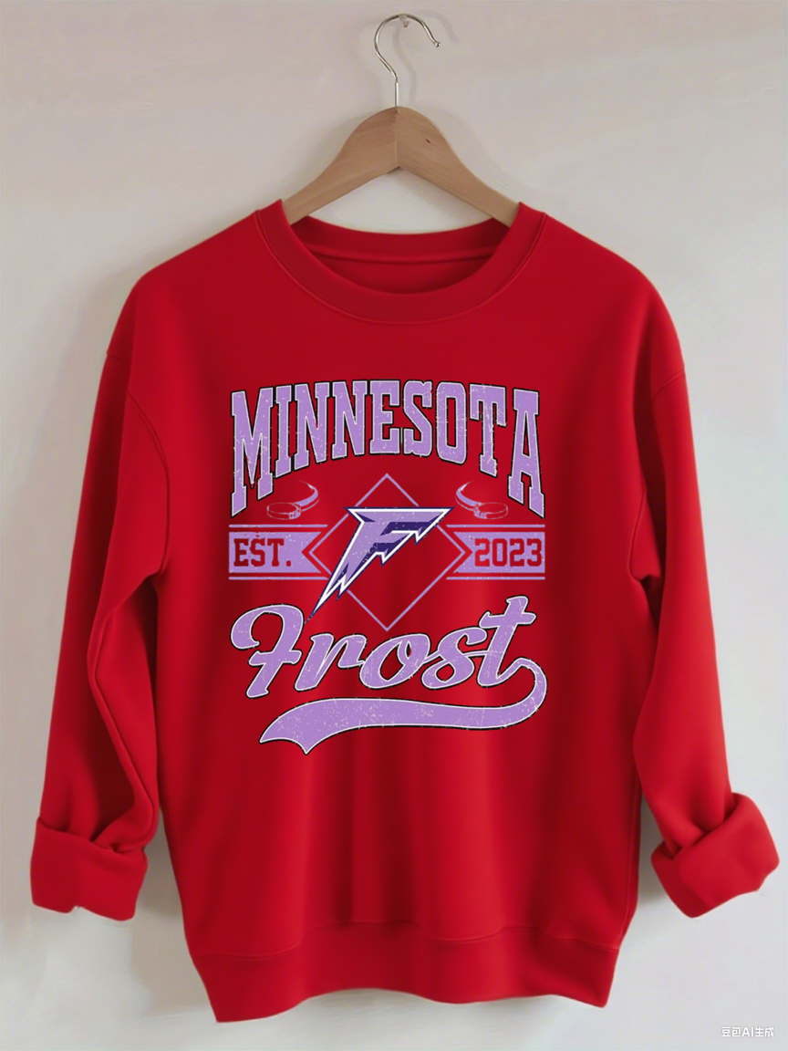 Vintage Minnesota Frost Hockey Sweatshirt