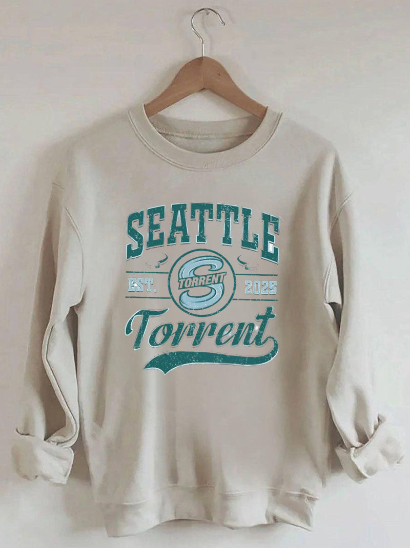 Vintage Seattle Torrent Hockey Sweatshirt