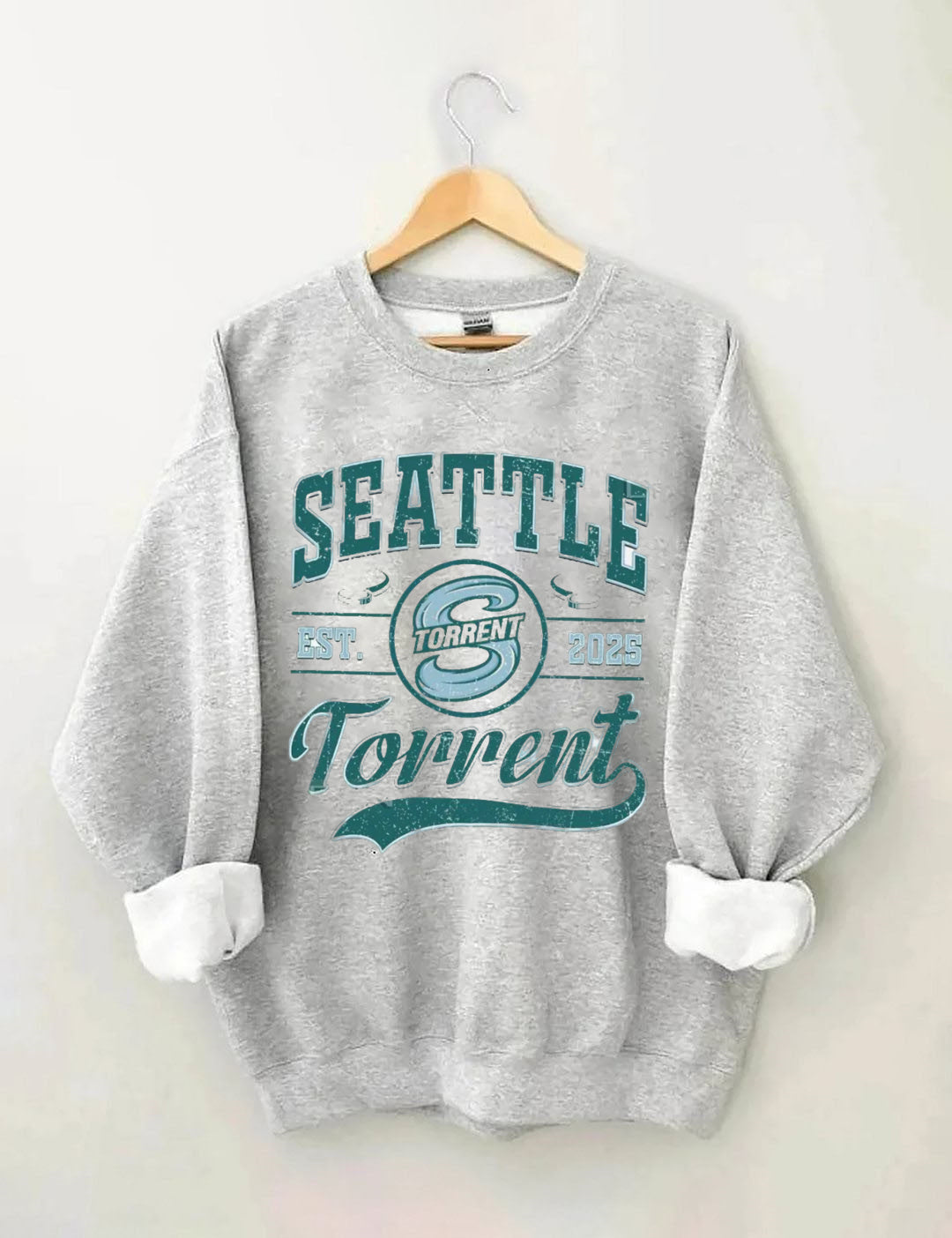 Vintage Seattle Torrent Hockey Sweatshirt