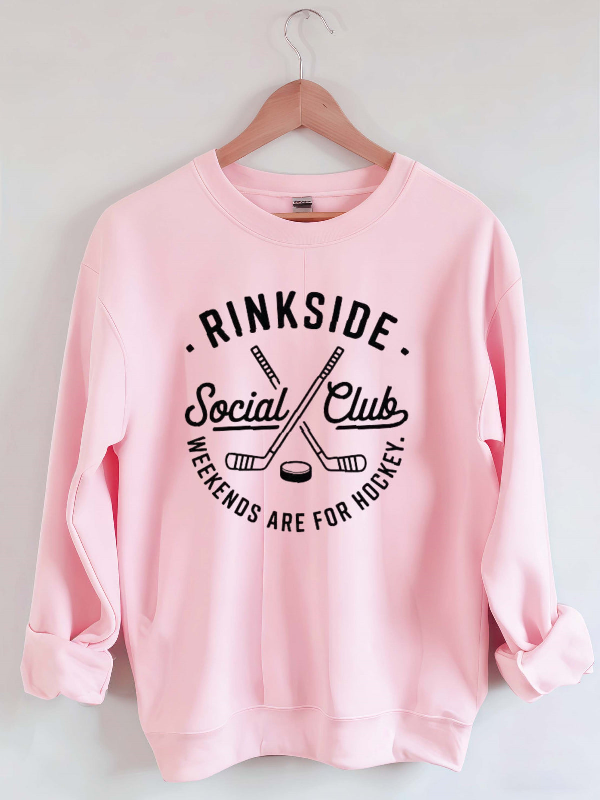 Rinkside Social Club Weekends Are For Hockey Sweatshirt