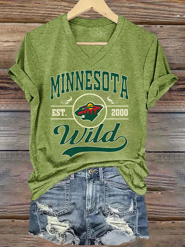 Vintage Minnesota Wild Hockey T-shirt