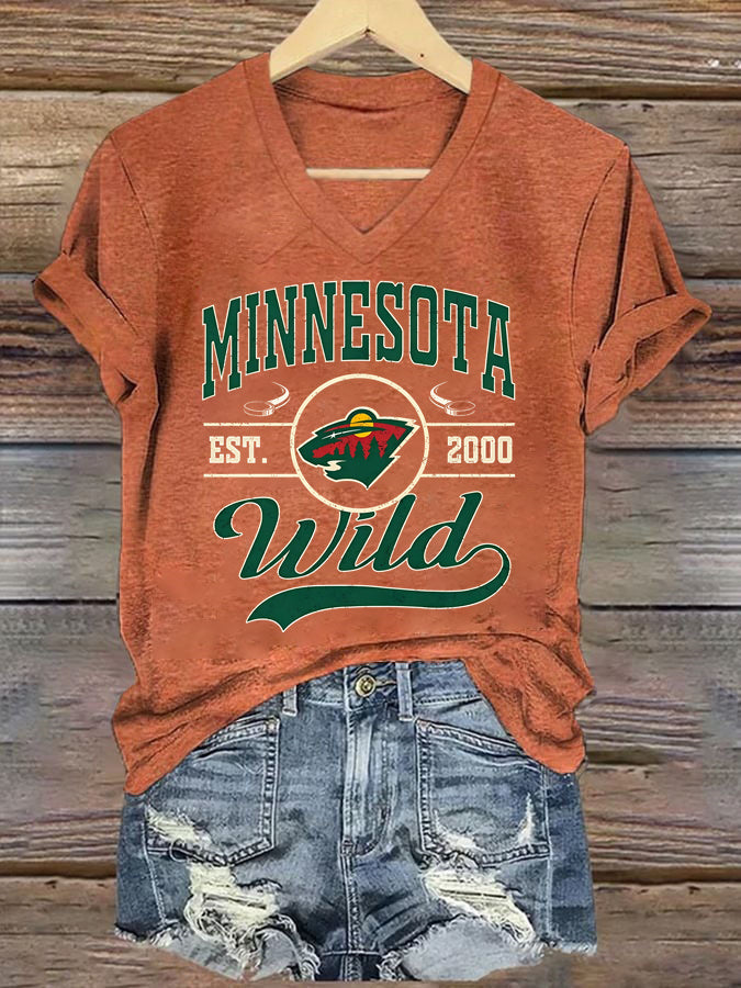 Vintage Minnesota Wild Hockey T-shirt