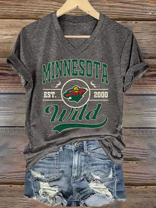 Vintage Minnesota Wild Hockey T-shirt