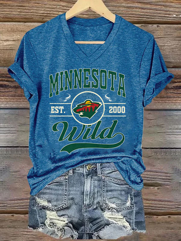 Vintage Minnesota Wild Hockey T-shirt