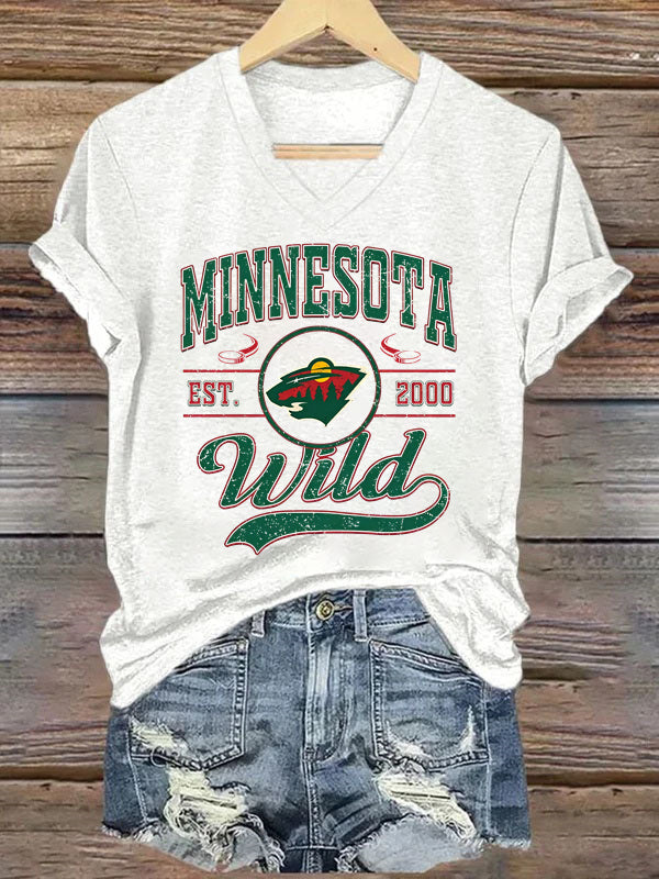 Vintage Minnesota Wild Hockey T-shirt