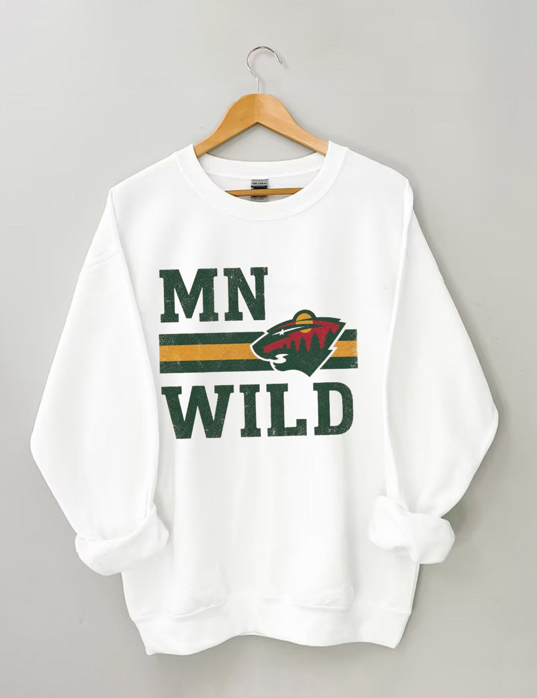 Vintage Minnesota Wild  Hockey Sweatshirt