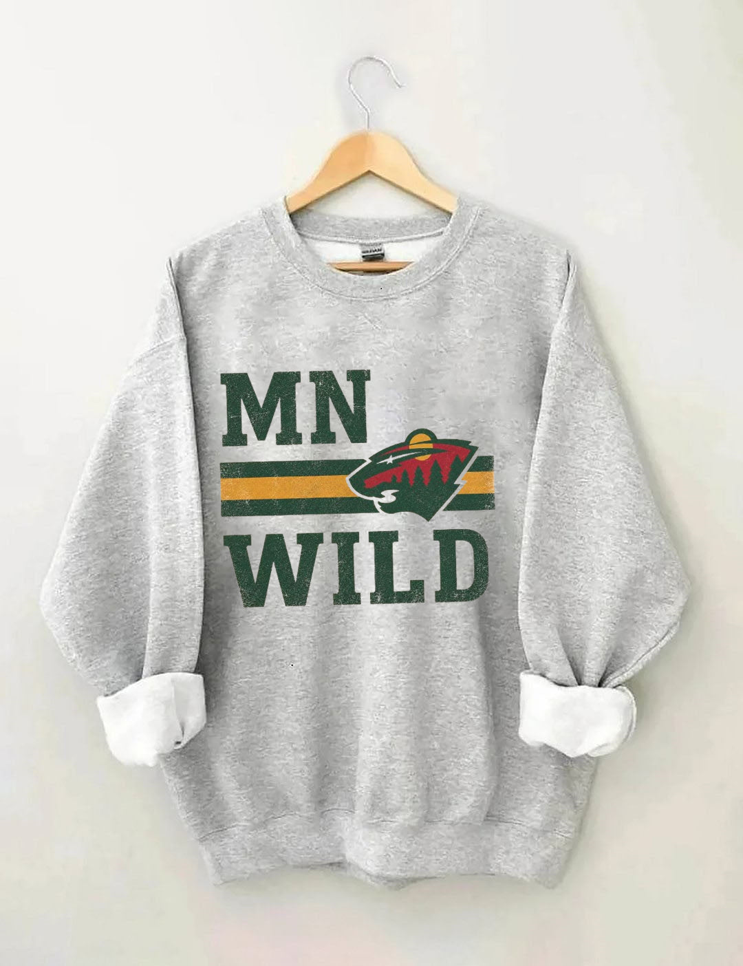 Vintage Minnesota Wild  Hockey Sweatshirt