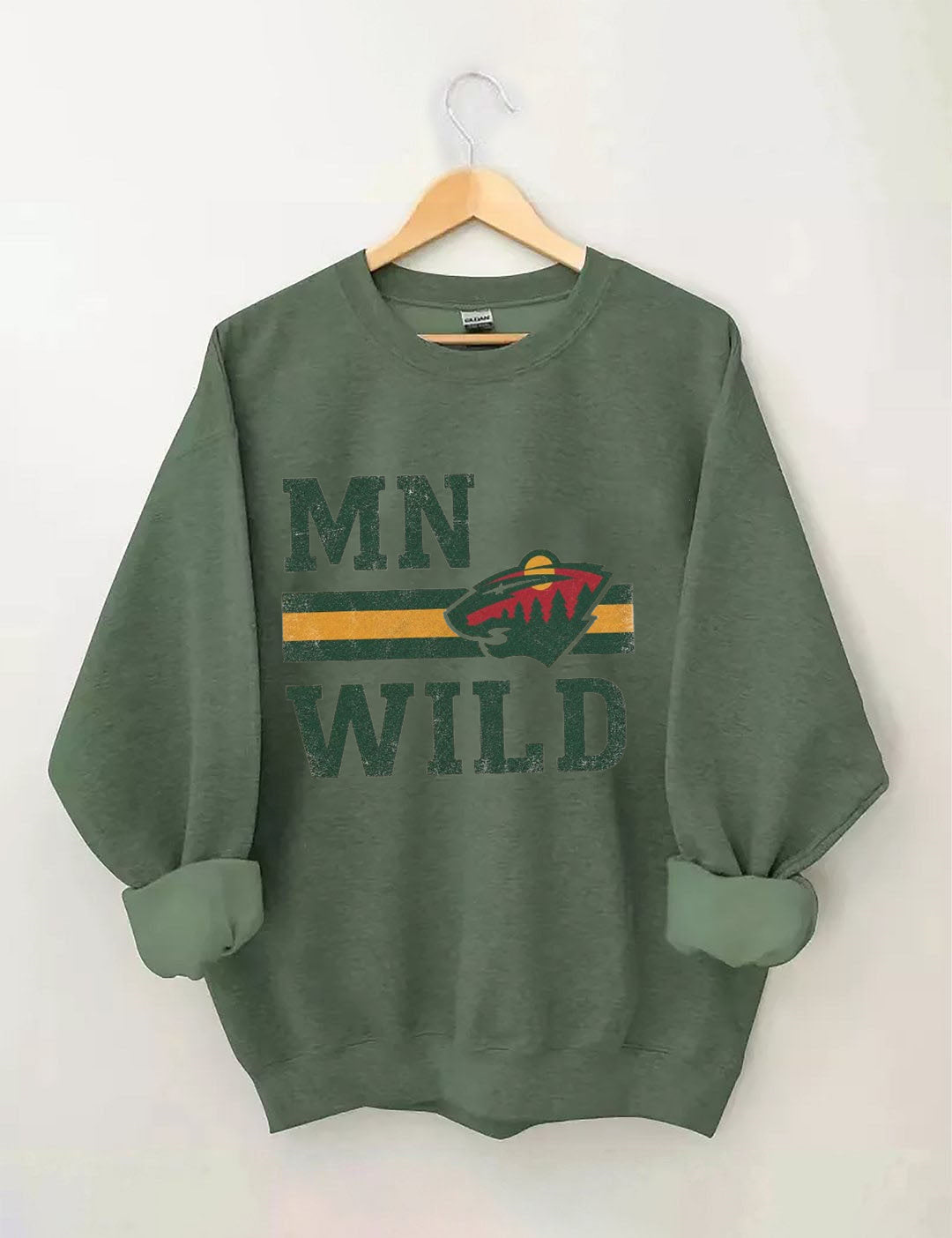 Vintage Minnesota Wild  Hockey Sweatshirt