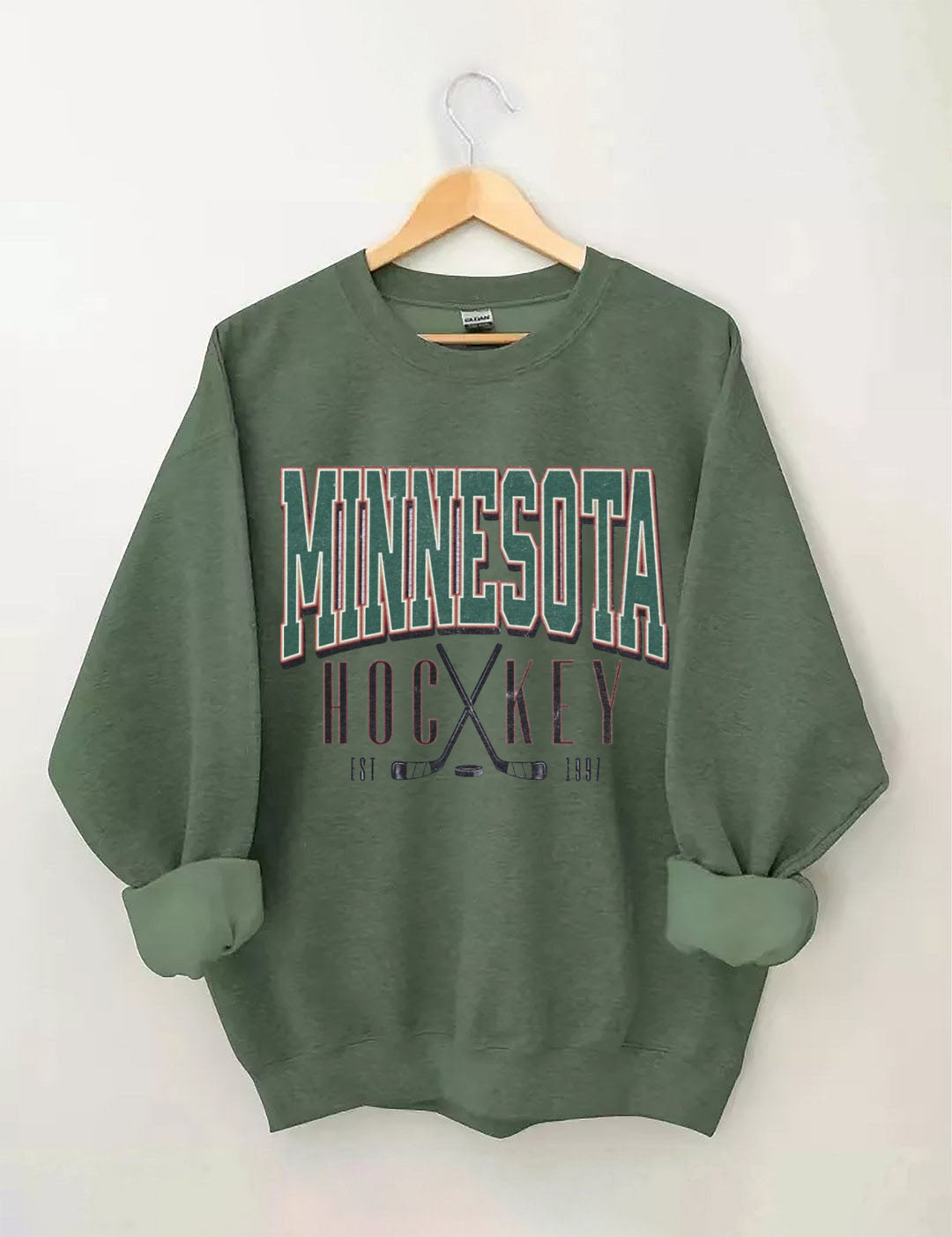 Vintage Minnesota Hockey Sweatshirt