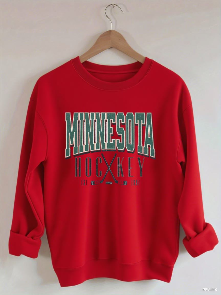 Vintage Minnesota Hockey Sweatshirt
