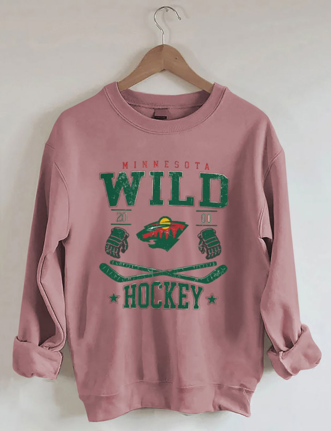 Vintage Minnesota Wild Hockey Sweatshirt