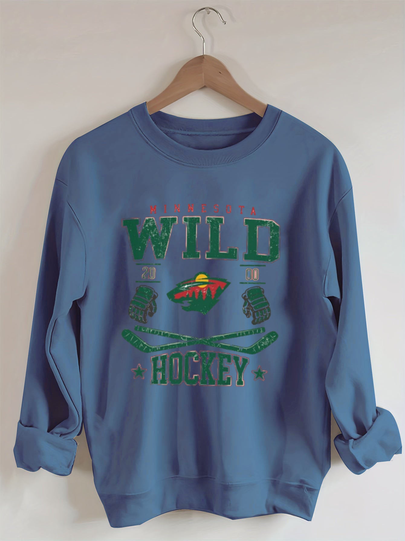 Vintage Minnesota Wild Hockey Sweatshirt