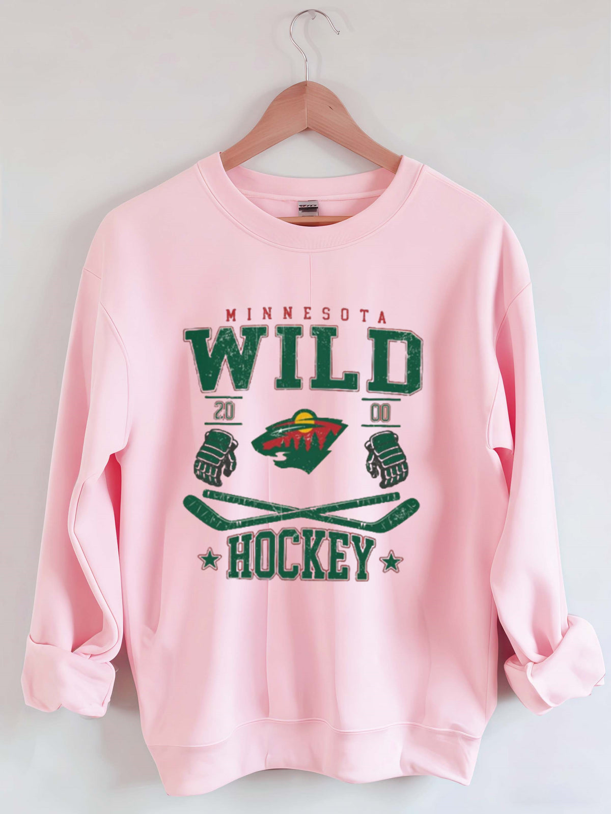 Vintage Minnesota Wild Hockey Sweatshirt