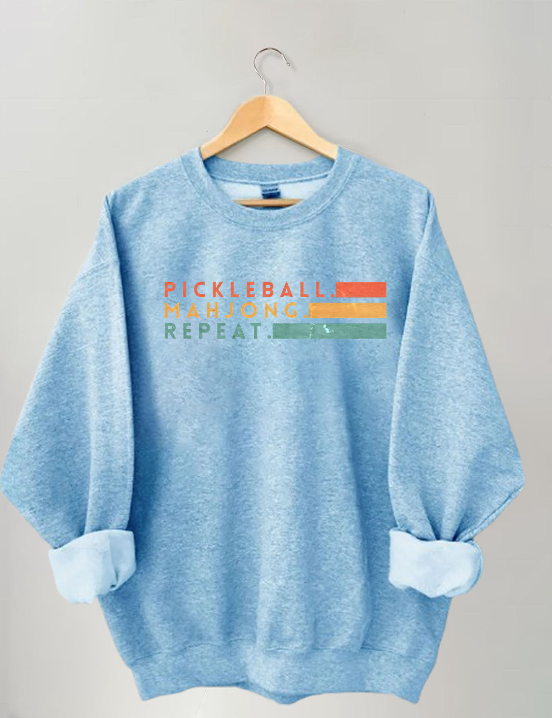 Pickleball Mahjong Repeat Sweatshirt