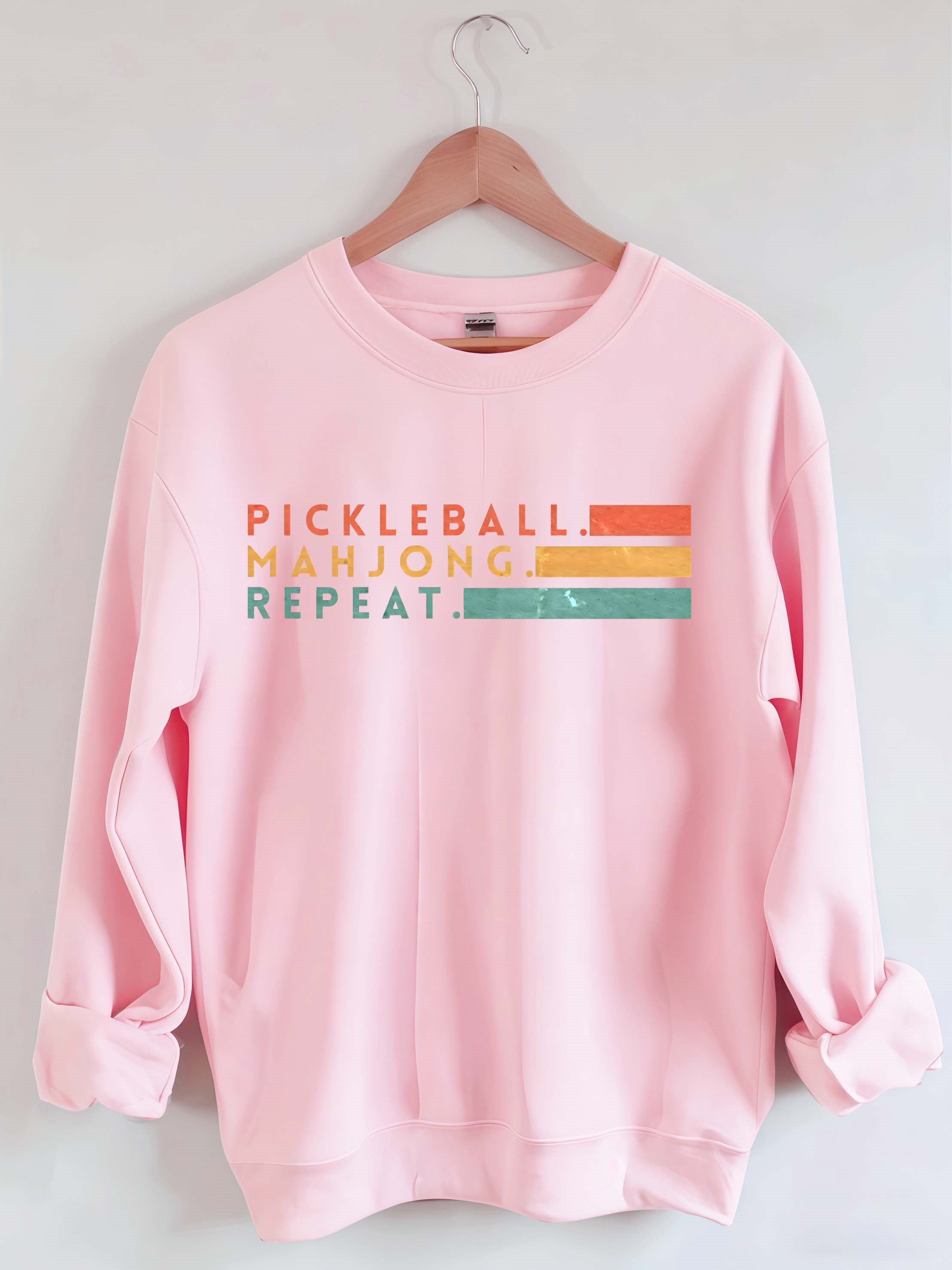 Pickleball Mahjong Repeat Sweatshirt