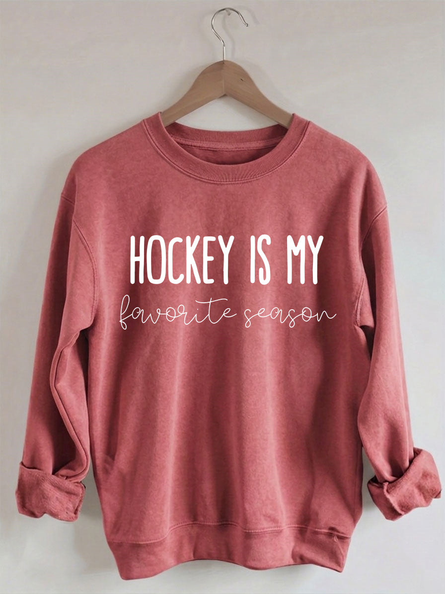 Comfort Colors® Hockey is my Favorite Season Sweatshirt