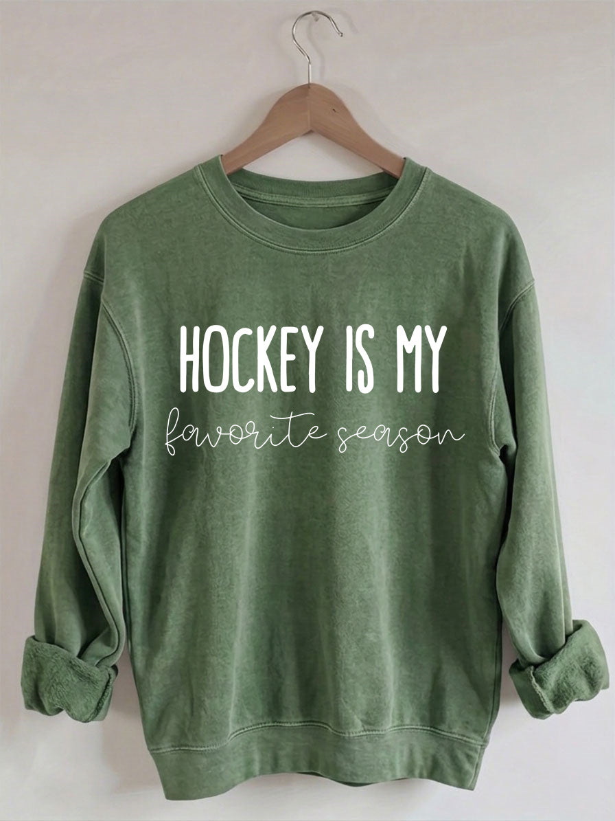 Comfort Colors® Hockey is my Favorite Season Sweatshirt