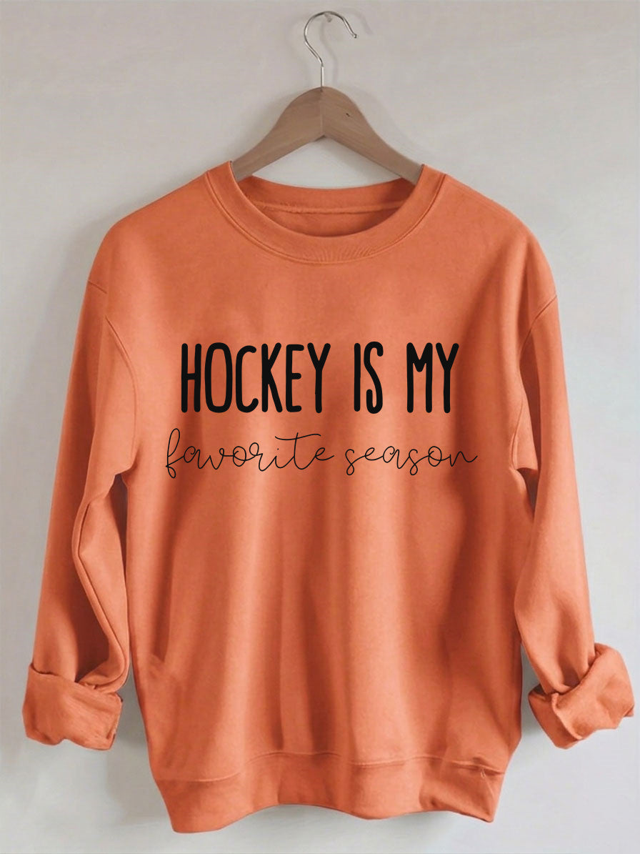 Comfort Colors® Hockey is my Favorite Season Sweatshirt