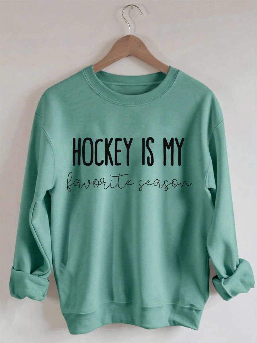 Comfort Colors® Hockey is my Favorite Season Sweatshirt