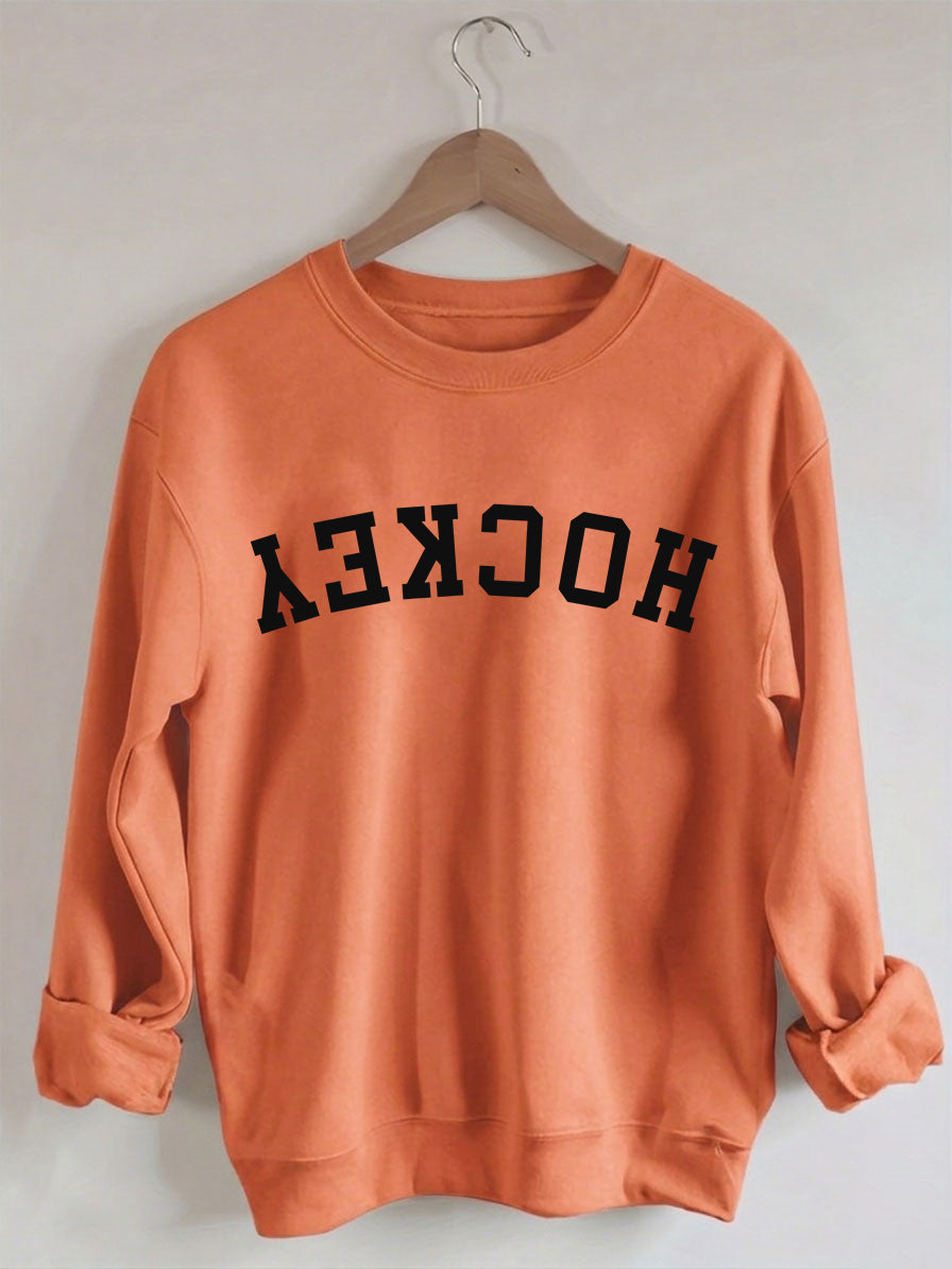 Comfort Colors Upside Down Hockey Sweatshirt