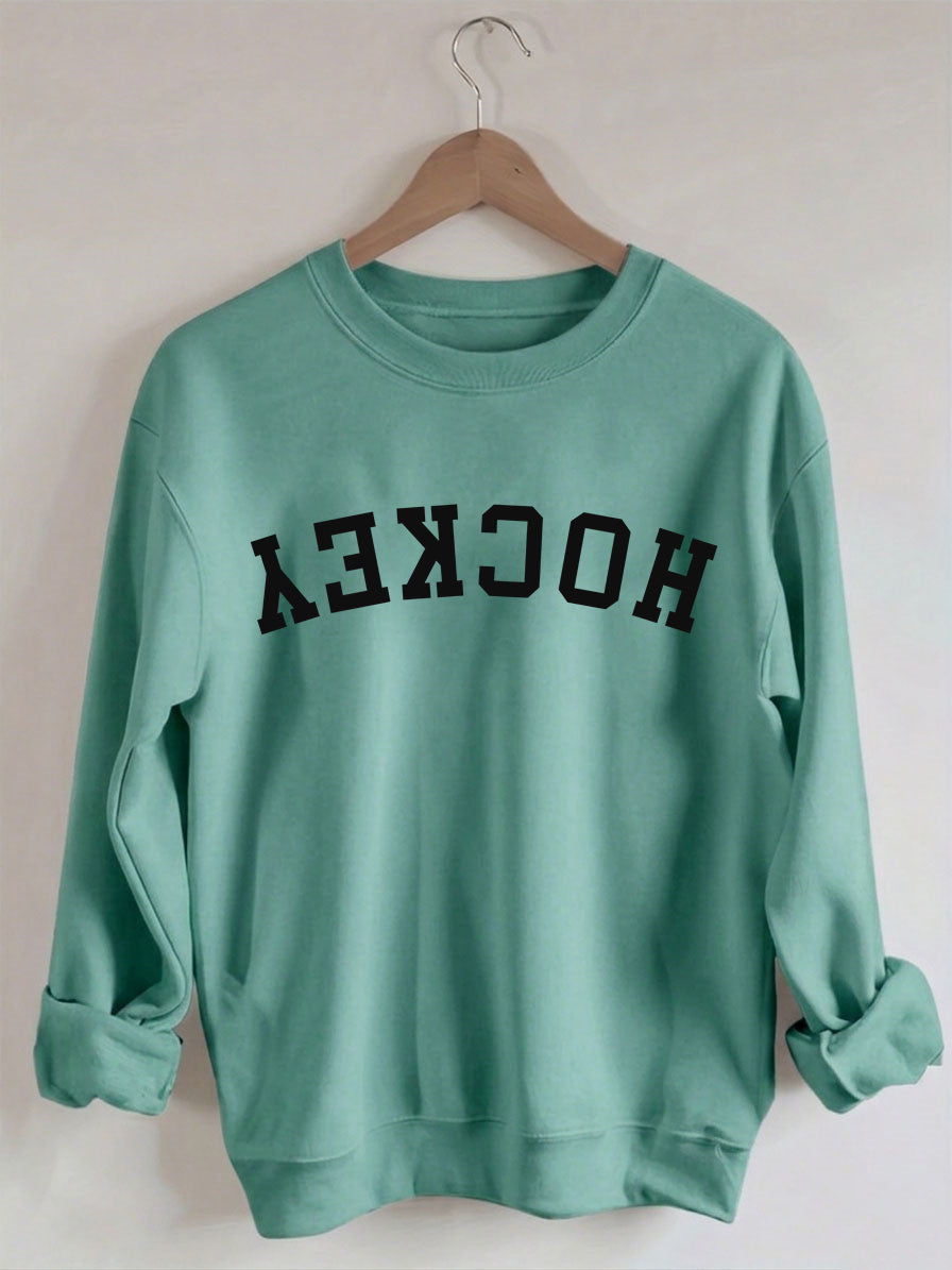 Comfort Colors Upside Down Hockey Sweatshirt