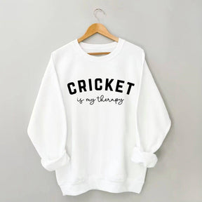 Cricket Is My Therapy Sweatshirt