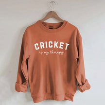 Cricket Is My Therapy Sweatshirt