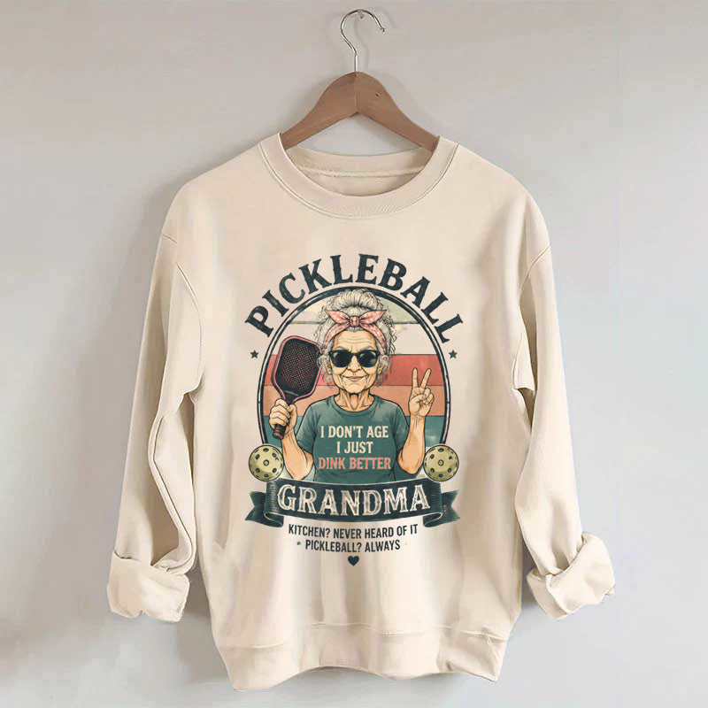 Funny pickleball grandma sweatshirt