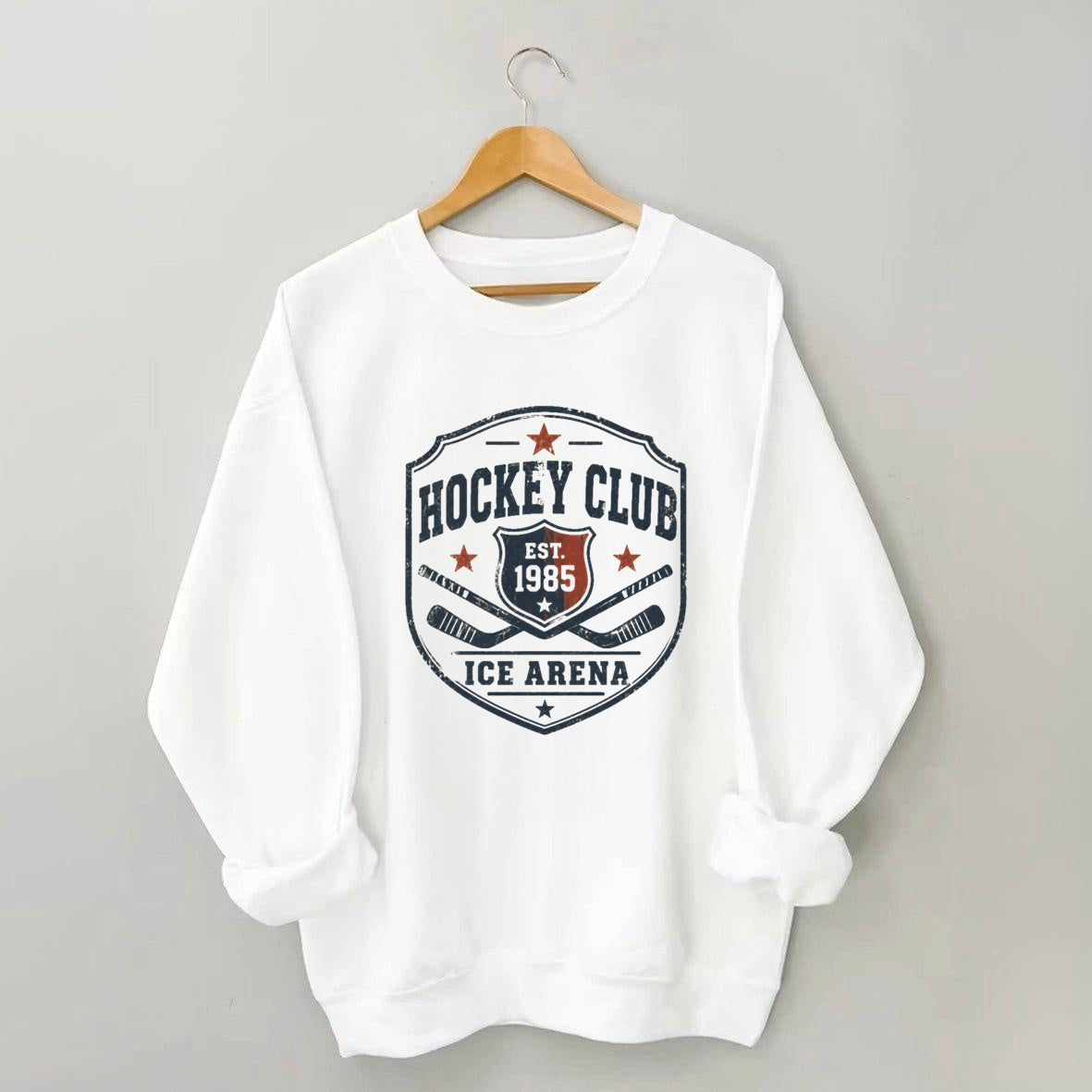 Hockey Club Est. 1985 Ice Arena Sweatshirt