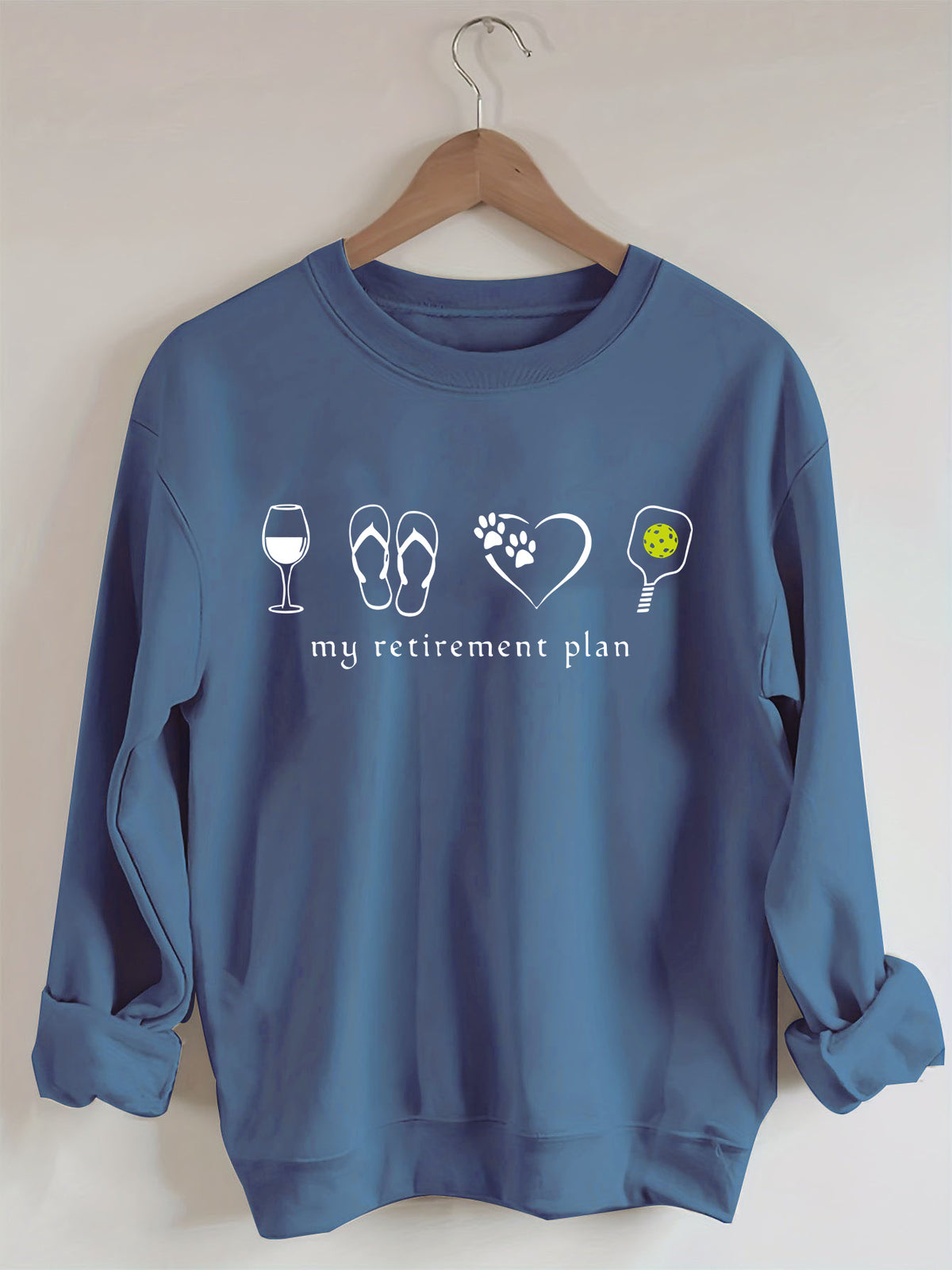 My Retirement Schedule. Funny Pickleball Retirement Sweatshirt