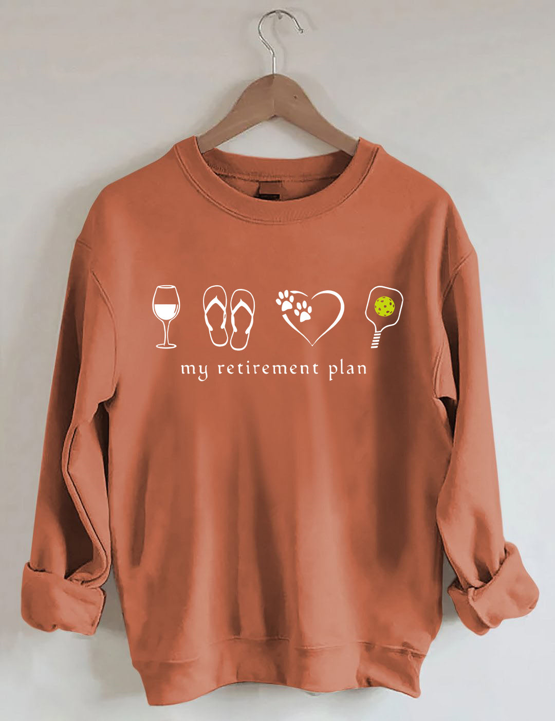 My Retirement Schedule. Funny Pickleball Retirement Sweatshirt