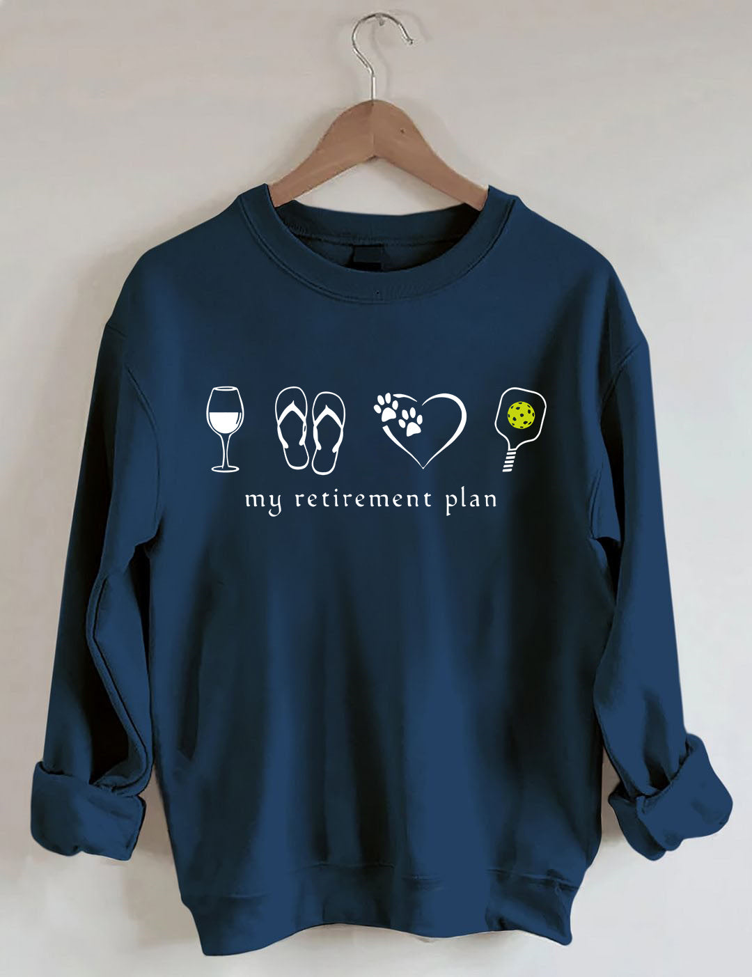 My Retirement Schedule. Funny Pickleball Retirement Sweatshirt
